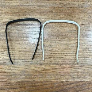 Set of 2 eye glass effect head bands!